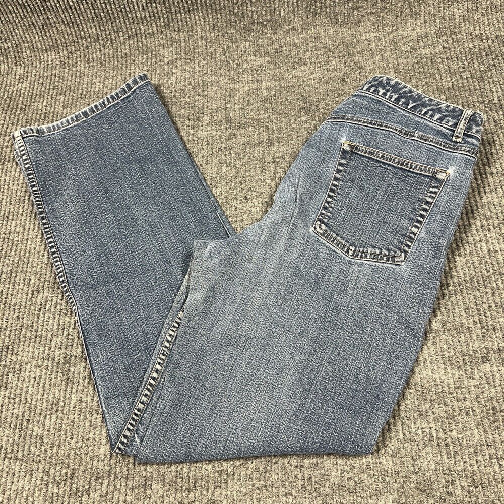 Geoffrey Beene Sport Jeans Womens Size 10 Stretch Blue Denim Mom Pants 32x30